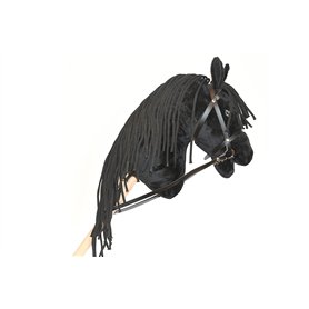 Hobby Horse Frison Noir avec Filet