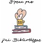 Zinello Design - Tote Bag Humoristique J'peux pas, j'ai bibliothèque - Sac Cabas en Coton pour Passionnés de Lecture, Idéal pour