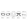Locs lunettes de soleil rectangulaires monture blanche blanc mode ville habillé rap rappeur poker mixte femmes hommes 8LOC91201-