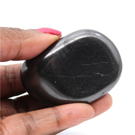 Décoration en Pierre de shungite de 45 grammes et 50 millimètres