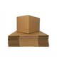 IDMENAGE - LOT DE 25 BOITES EN CARTON ONDULE - 16X12X11 CM