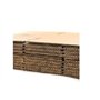 IDMENAGE - LOT DE 25 BOITES EN CARTON ONDULE - 25X18X20 CM