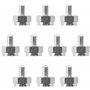 Smartech Bouchon à Vis Type F Coaxial pour Cable Satellite - 75 Ohms pour Antenne TV Parabole - Lot de 3