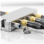 Smartech Bouchon à Vis Type F Coaxial pour Cable Satellite - 75 Ohms pour Antenne TV Parabole - Lot de 3