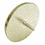 Badgmania Pin's Doré 20mm Troupes De Marine - Ancre Jaune Logo 18mm Pins Bouton Epinglette