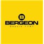 BERGEON 2290 - Cabron à aviver, avec 3 grains différents - Dimensions 178 x 20 mm - Épaisseur 8 mm