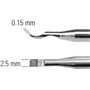 KD89 Bergeon 30027 - Paire de leviers aux Aiguilles en Acier trempé et Aluminium.