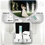 Kit de 4 Supports Électriques HF pour Jet de Scène avec Télécommande - White Edition | Pack Professionnel pour Effets Pyrotechni