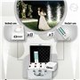 Kit de 8 Supports Électriques HF pour Jet de Scène avec Télécommande - White Edition | Pack Professionnel pour Effets Pyrotechni
