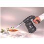 KEMPER - Lampe à souder à gaz Professionnelle Utilisation 360° Chalumeau Gaz Allumage piezo 4 Cartouches gaz Perçables
