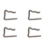 (Lot de 4) Agrafes de Serrage Injecteur - Clips d’Injecteur Retour de Gasoil OEM : 1982.A4 1982A4 1579KK