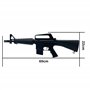 Saigo Defense Pack Airsoft Fusil Modèle M308 à Ressort/Couleurs: Noir/Matière: Plastique Haute Résistance/Puissance 0.5 Joule/Li