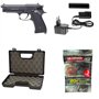 Saigo Defense Pack Airsoft Pistolet électrique AEP / CM126 Automatique/Coup par Coup et Rafales/Plastique Haute Résistance et Mé