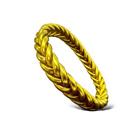 Yvelise Bracelet tressé femme - Grande taille - Entre 6