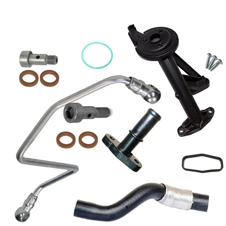Partsline Kit montage turbo 1.6 HDi TDCi compatible avec 206 207 307 308 407 C3 C4 C5 Focus Fiesta équivalent à 0375J0