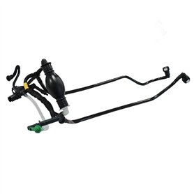 Durite Tuyau d'Alimentation de Carburant avec Pompe Poire d'Amorçage compatible avec C2 C3 I II 1007 1.4 HDI 68-1574S9