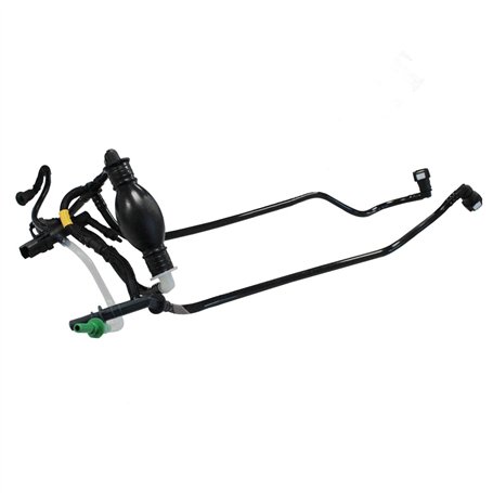 Durite Tuyau d'Alimentation de Carburant avec Pompe Poire d'Amorçage compatible avec C2 C3 I II 1007 1.4 HDI 68-1574S9