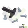Clé de Fixation Enjoliveur AVEC Broches Métalliques + 4 Vis Antivol compatible avec LOGAN I II CLIO II III ESPACE IV LAGUNA II M