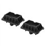 (Lot de 2) Tampon de Levage pour Cric Chandelle Avant OU Arrière Gauche OU Droit compatible avec SERIE 1 (F20/F21/E88) SERIE 3 (