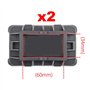 (Lot de 2) Tampon de Levage pour Cric Chandelle Avant OU Arrière Gauche OU Droit compatible avec X3 (F25) X4 (F26) X5 (E70) (F15