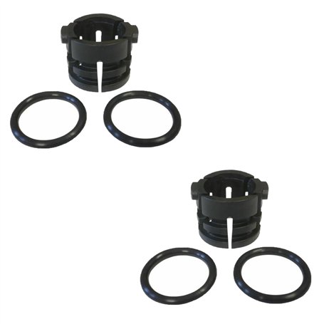 (Lot de 2) Kit de Réparation Bague d'Etanchéité pour Crémaillère de Direction AVEC Joints compatible avec CLIO III FLUENCE KANGO