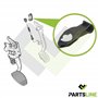 Clip de Liaison Câble - Pédale d'Embrayage compatible avec BERLINGO XSARA PICASSO 306 PARTNER - 212822 9633830686