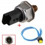 Partsline kit capteur de pression de carburant avec fiche faisceau électrique compatible avec 207 308 3008 C4 C5 Berlingo Focus 
