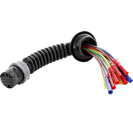 Kit Réparation Fiche Faisceau Électrique de Porte Arrière Gauche OU Droite compatible pour Zafira B de 2005 à 2014-13158679 1284