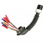 Kit Réparation Fiche Faisceau Électrique de Porte Arrière Gauche OU Droite compatible pour Zafira B de 2005 à 2014-13158679 1284