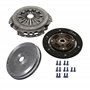 Partsline Kit D'embrayage 3 Pièces Avec Volant Moteur Fixe Rigide Sans Butée compatible avec MITO FIORINO LINEA PUNTO QUBO ASTRA