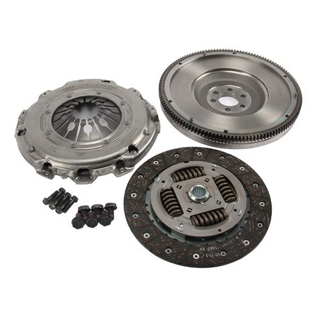 Kit Embrayage 3 Pièces avec Volant Moteur Fixe Rigide SANS Butée compatible avec A3 ALHAMBRA ALTEA LEON TOLEDO 3 SUPERB 2 GOLF 5