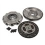 Kit Embrayage 3 Pièces avec Volant Moteur Fixe Rigide SANS Butée compatible avec A3 ALHAMBRA ALTEA LEON TOLEDO 3 SUPERB 2 GOLF 5
