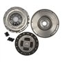 Kit Embrayage 3 Pièces avec Volant Moteur Fixe Rigide SANS Butée compatible avec A3 ALHAMBRA ALTEA LEON TOLEDO 3 SUPERB 2 GOLF 5