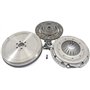 Kit Embrayage 3 Pièces avec Volant Moteur Fixe Rigide SANS Butée compatible avec A3 ALHAMBRA ALTEA LEON TOLEDO 3 SUPERB 2 GOLF 5