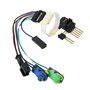 Partsline Nappe FFC de contacteur tournant compatible avec Grand Scénic 2