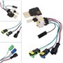 Partsline Nappe FFC de contacteur tournant compatible avec Grand Scénic 2, Mégane 2, Scénic 2 (2002-2010) - 7701057573