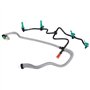 Tuyau de Fuite de Carburant pour Retour d'Injecteur compatible pour TRANSIT 2.4 TDCi et DEFENDER 2.4 TD4-1490863 LR004479 150195