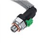 Tuyau de Fuite de Carburant pour Retour d'Injecteur compatible pour TRANSIT 2.4 TDCi et DEFENDER 2.4 TD4-1490863 LR004479 150195