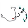 Tuyau de Fuite de Carburant pour Retour d'Injecteur compatible pour TRANSIT 2.4 TDCi et DEFENDER 2.4 TD4-1490863 LR004479 150195