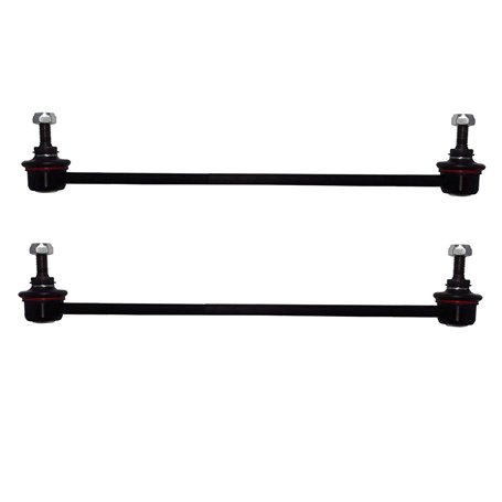 (Lot de 2) Biellette de Barre Stabilisatrice Suspension Avant Gauche ET Droite compatible pour 1007 206 206+ C2 C3 DS3-508759 50