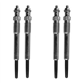 Partsline (Lot de 4) Bougie Préchauffage compatible avec BERLINGO C4 C5 C8 EVASION JUMPER JUMPY XSARA DUCATO SCUDO 206 306 307 4