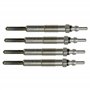 (Lot de 4) Bougie de préchauffage compatible avec SOLENZA CLIO 2 KANGOO SCENIC TRAFIC SAMURAI 1