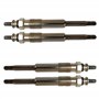 (Lot de 4) Bougie de préchauffage compatible avec SOLENZA ARENA CLIO 2 II KANGOO THALIA TRAFIC 1