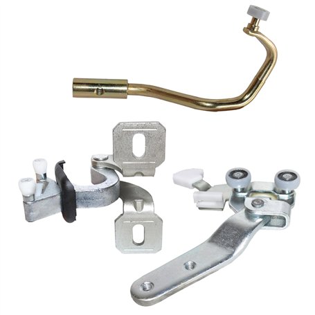 Partsline Kit réparation 3 galets porte latérale coulissante droite compatible avec Boxer