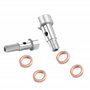 Partsline Kit vis turbo + joints cuivre compatible moteurs 1.4