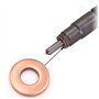 Partsline x4 Joints injecteur avec bague d'étanchéité compatible avec 1.4 HDi (2001-2010), 1.4 TDCi (2002-2012), équivalent à 19