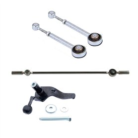 Kit de Réparation de 3 Tringleries Boite Sélecteur de Changement de Vitesse AVEC Renvoi de Commande de Boite avec Vis compatible