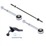 Kit de Réparation de 3 Tringleries Boite Sélecteur de Changement de Vitesse AVEC Renvoi de Commande de Boite avec Vis compatible