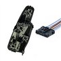 Platine Porte Ampoule de Phare Arrière Droit Côté Passager AVEC Faisceau Connectique Électrique compatible pour 308 SW Phase 1-6