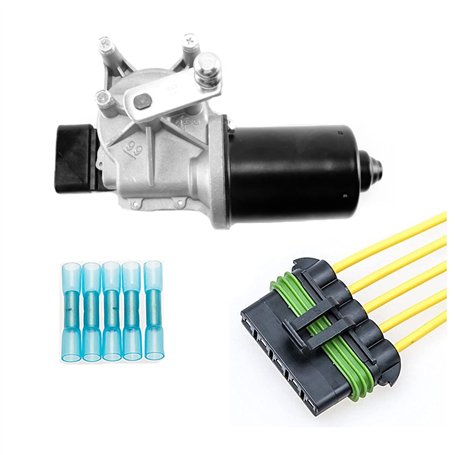 Moteur d'Essuie Glace Avant AVEC Prise Faisceau Connectique compatible pour JUMPER 3 DUCATO 3 BOXER 3-1340683080 6405ER